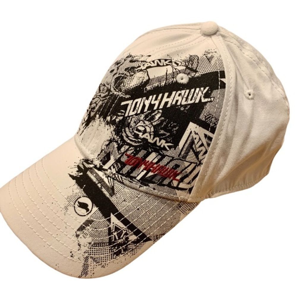 Tony Hawk White &‎ Black Ball-cap
